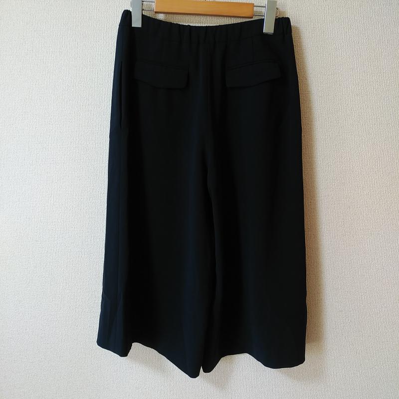 ミグジュアリー Mixury ボトムス ボトムス ガウチョパンツ 38 無地 紺 / ネイビー / レディース USED 古着 中古 10013917