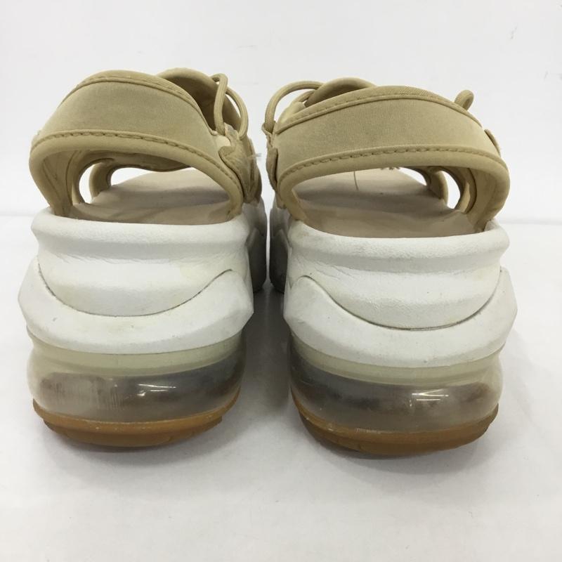 ナイキ NIKE サンダル サンダル CI8798-200 WMNS AIR MAX KOKO SANDAL 厚底 24cm 24.0cm ワンポイント ベージュ / ベージュ / レディース USED 古着 中古 10124336