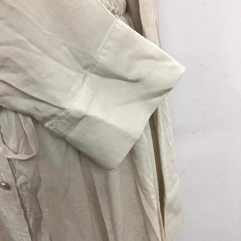 アリシアページボーイ alicia PAGEBOY ワンピース ロングスカート PB070014TS シャツワンピース タグ付き 開襟 オープンカラー イージーケアOP FREE 無地 アイボリー / アイボリー / レディース USED 古着 中古 10122102