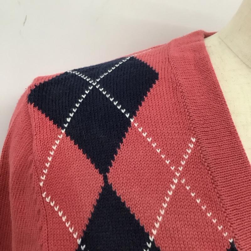 ブルックスブラザーズ BROOKS BROTHERS カーディガン 長袖 長袖ニットカーディガン 長袖カットソー ノーカラージャケット 前開カーディガン S チェック マルチカラー / マルチカラー / メンズ USED 古着 中古 10113616
