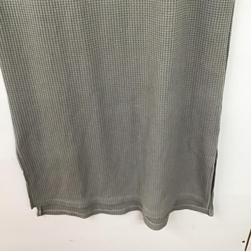 レイカズン Ray Cassin ワンピース ロングスカート ロングワンピース ノースリーブワンピース タイトスカート FREE 無地 灰 / グレー / レディース USED 古着 中古 10134127