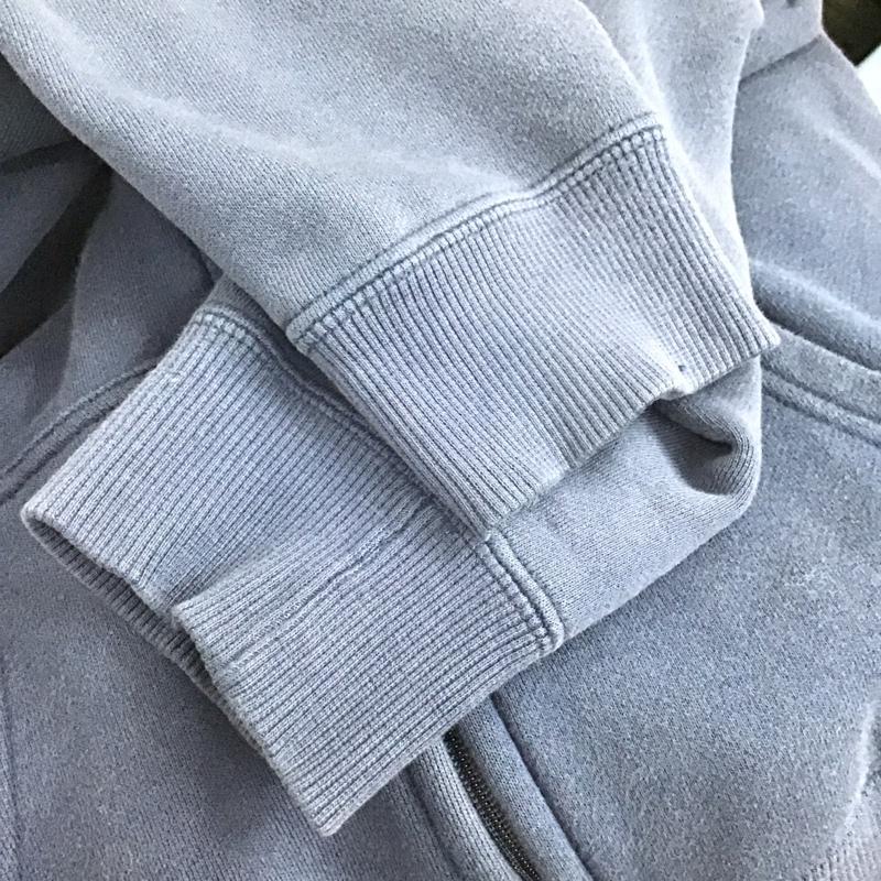 ザノースフェイス THE NORTH FACE パーカー 長袖 NT61502X ジップパーカー S プリント X ロゴ、文字 紺 / ネイビー / メンズ USED 古着 中古 10131417