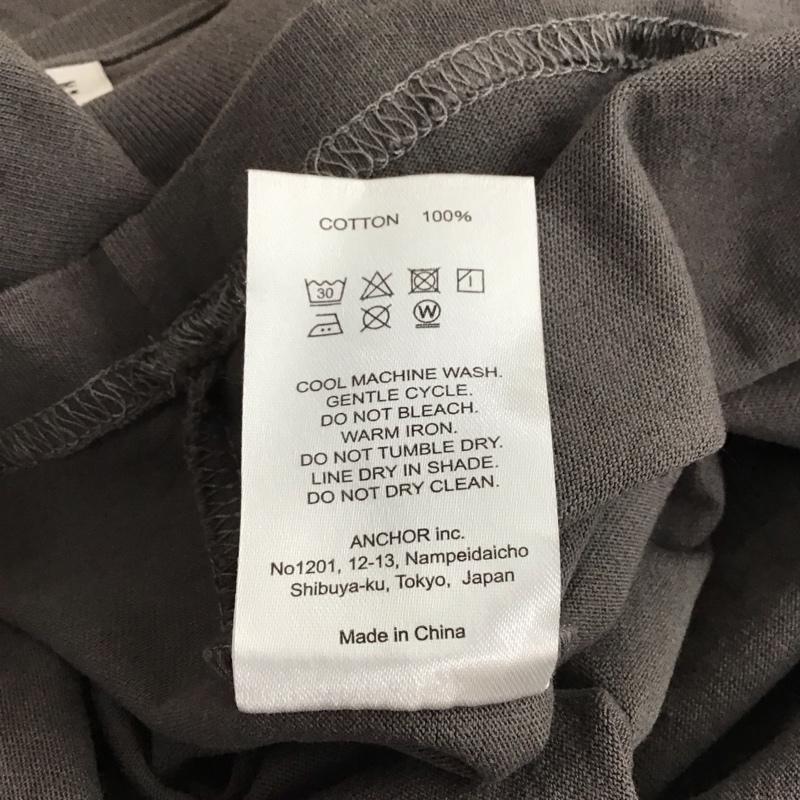ブラックアイパッチ Black eye patch Tシャツ 半袖 半袖カットソー プリントTシャツ クルーネックカットソー M ロゴ、文字 ダークグレー / ダークグレー / メンズ USED 古着 中古 10149973