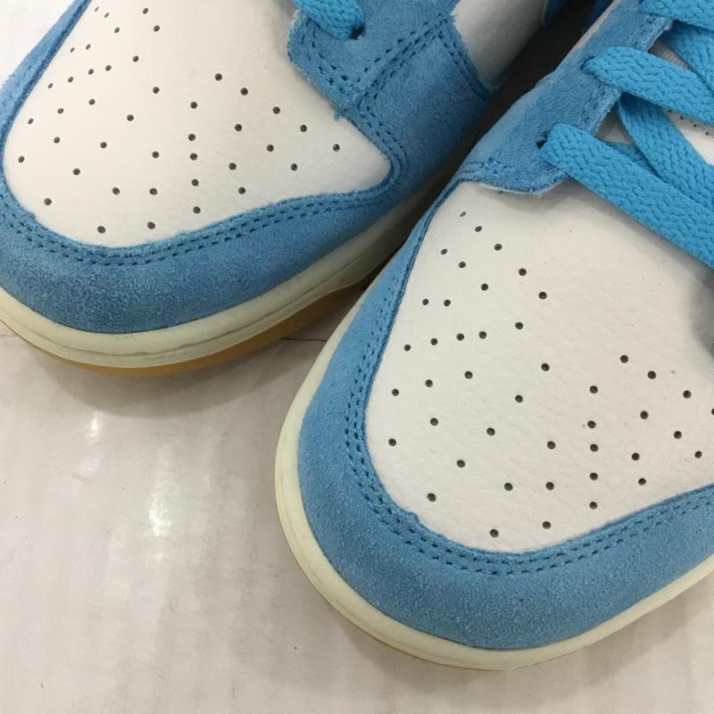 ナイキ NIKE スニーカー スニーカー HQ1519-031 DUNK LOW SE 27cm 箱有 27.0cm ロゴ、文字 白 / ホワイト / X 水色 / ライトブルー / メンズ USED 古着 中古 10123625