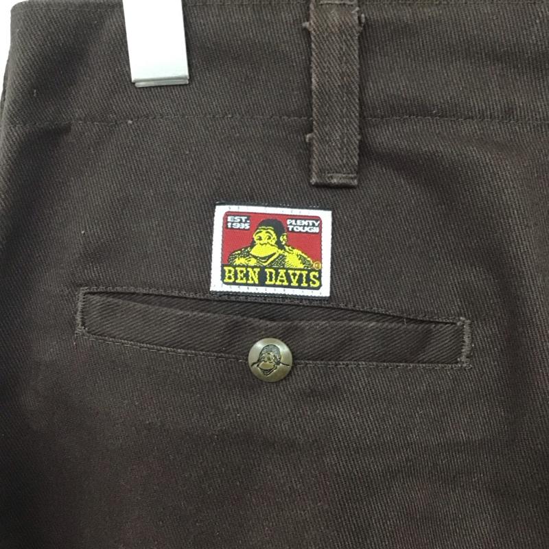 ベンデイビス BEN DAVIS パンツ ワークパンツ、ペインターパンツ ワークパンツ ワイドパンツ カジュアルパンツ 33インチ 無地 茶 / ブラウン / メンズ USED 古着 中古 10128785