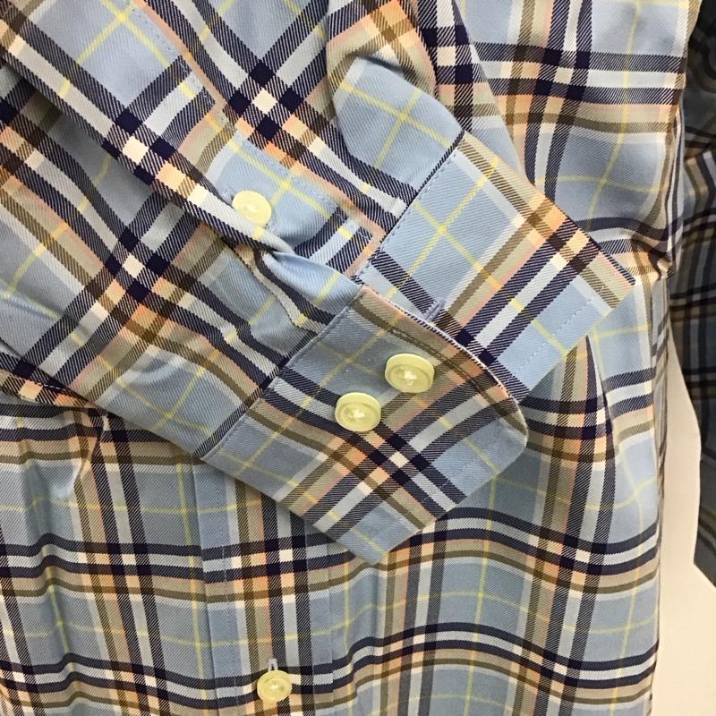 ブルックスブラザーズ BROOKS BROTHERS シャツ、ブラウス 長袖 長袖シャツ カラーシャツ 長袖カットソー チェックシャツ M チェック マルチカラー / マルチカラー /  メンズ USED 古着 中古 10112776