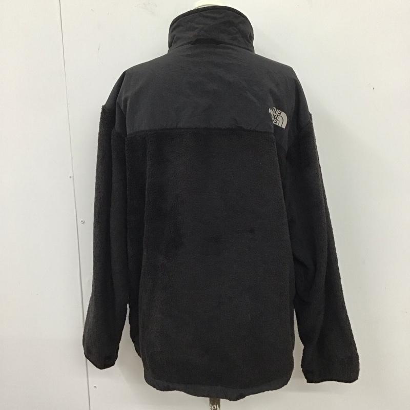 ザノースフェイス THE NORTH FACE ジャケット、上着 ジャケット、ブレザー ジップアップジャケット ジャンパー ジャケット カジュアルジャケット アウター XL ロゴ、文字 黒 / ブラック / レディース USED 古着 中古 10122878