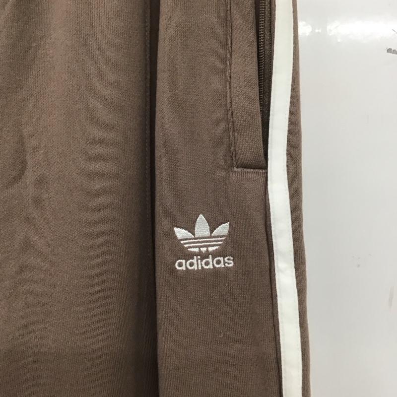 アディダス adidas ボトムス ボトムス スウェットパンツ M 無地 茶 / ブラウン / レディース USED 古着 中古 10139353