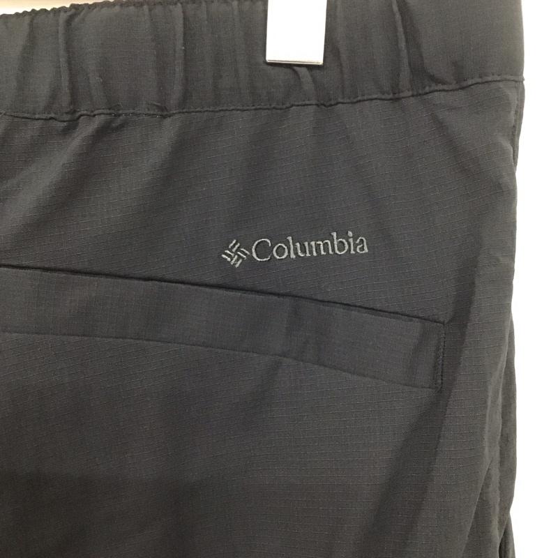 コロンビア Columbia パンツ ショートパンツ 119 pm4905 七分丈パンツ ブルーステムニーパンツ L 無地 黒 / ブラック / メンズ USED 古着 中古 10133216