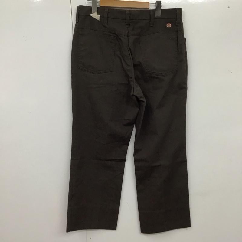 レッドキャップ RED KAP パンツ チノパン チノパン スリムパンツ カジュアルパンツ 34インチ 無地 茶 / ブラウン /  メンズ USED 古着 中古 10126115