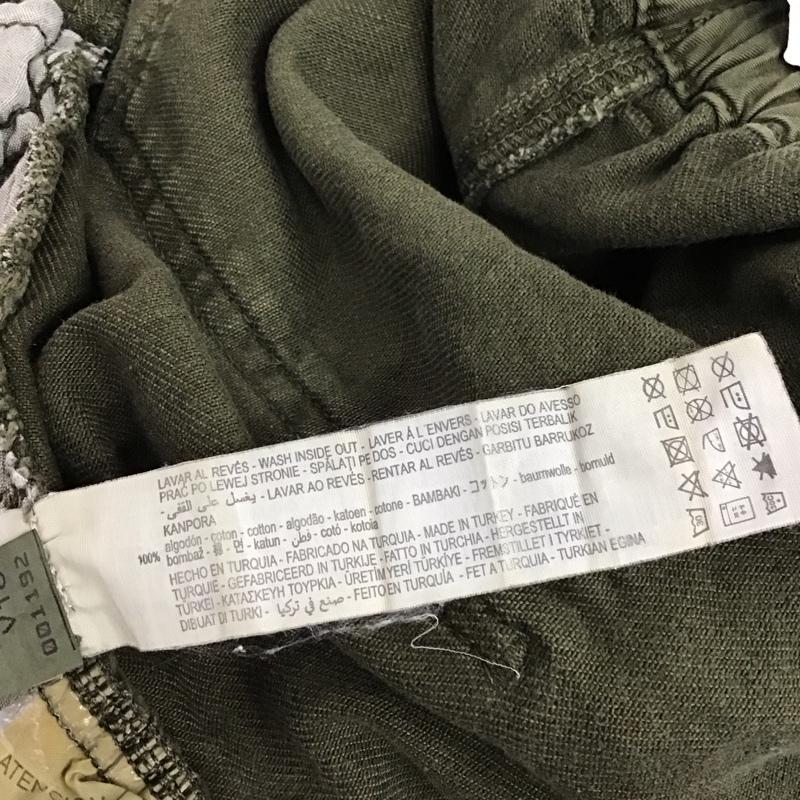 ザラ ZARA パンツ デニム、ジーンズ 5862 152 507 ハイウエスト 無地 カーキ / カーキ / レディース USED 古着 中古 10124415