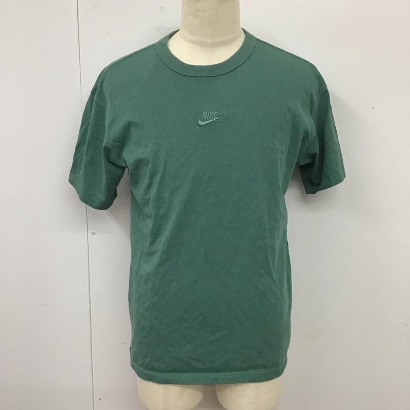 ナイキ NIKE Tシャツ 半袖 do7393-361 Tシャツ 半袖 メンズ スポーツウェア プレミアム エッセンシャル M ロゴ、文字 緑 / グリーン / メンズ USED 古着 中古 10119531