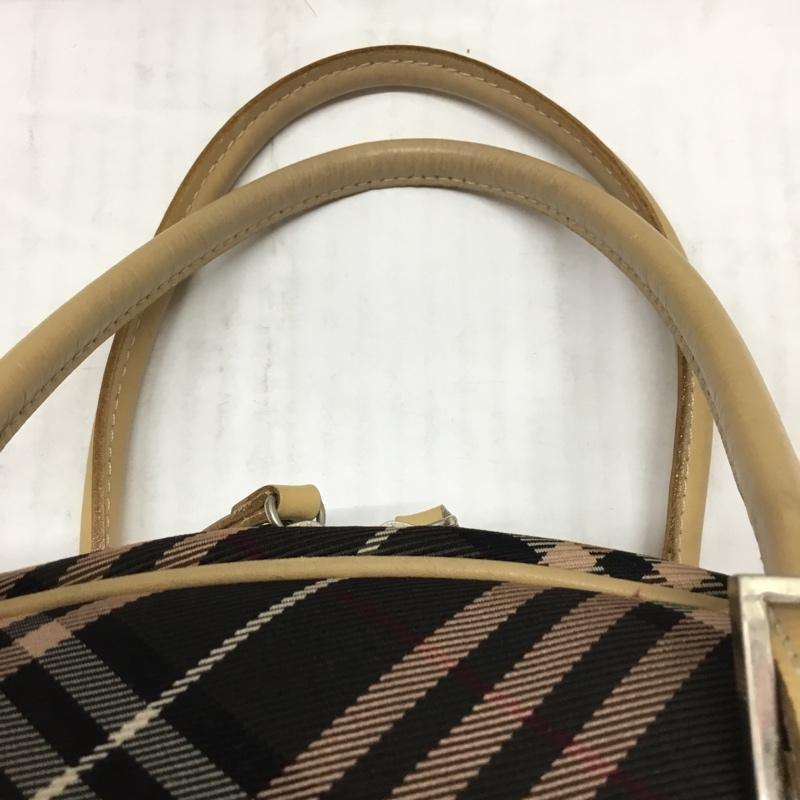 バーバリーブルーレーベル BURBERRY BLUE LABEL ハンドバッグ ハンドバッグ ボストンバッグ チェック マルチカラー / マルチカラー / レディース USED 古着 中古 10119113