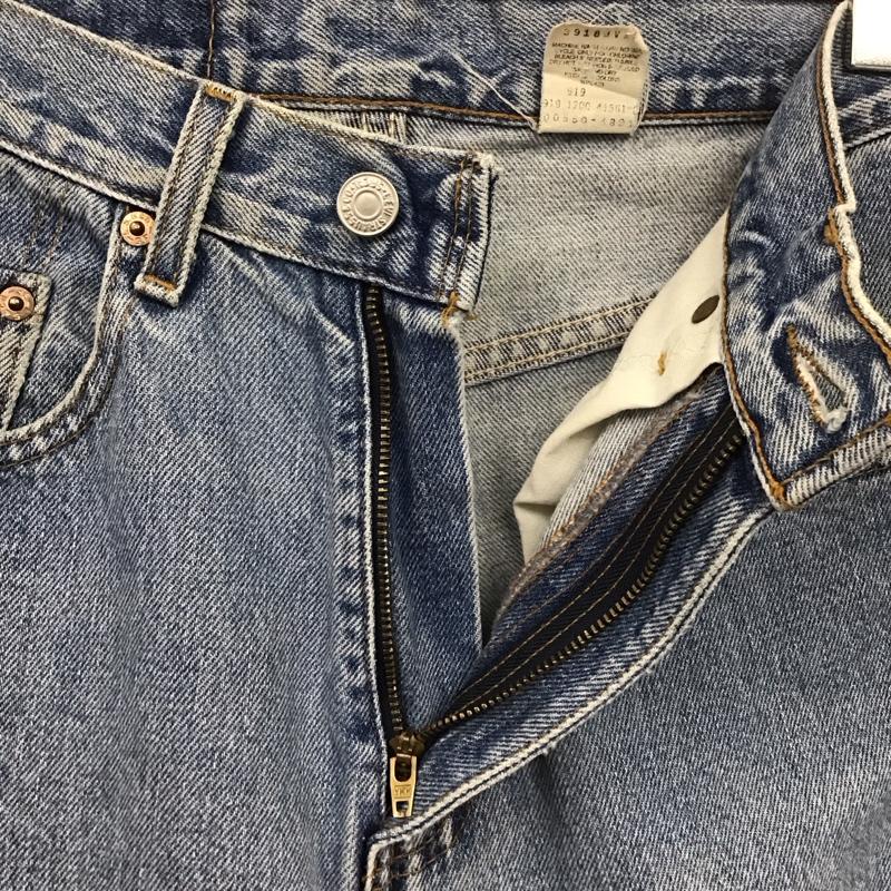 リーバイストラウスアンドコー Levi Strauss & co. パンツ デニム、ジーンズ デニムパンツ ワイドパンツ カジュアルパンツ 31インチ 無地 インディゴ / インディゴ /  メンズ USED 古着 中古 10124931