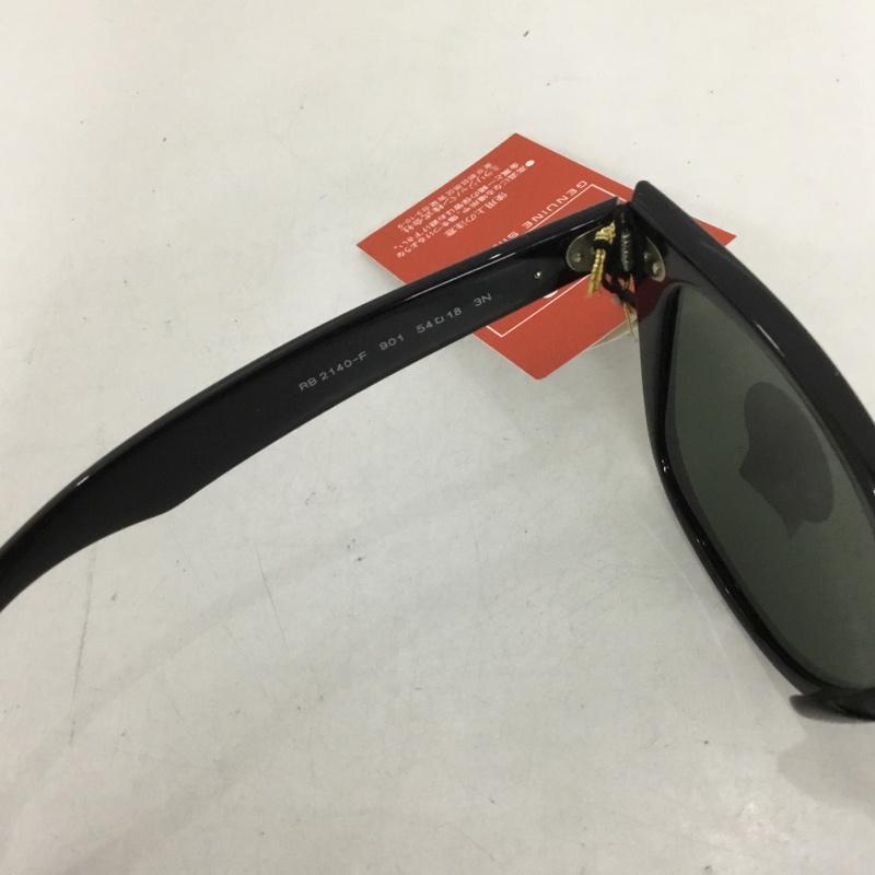 レイバン Ray-Ban めがね・サングラス サングラス RB2140-F WAYFARER カラーレンズ ロゴ、文字 黒 / ブラック / メンズ USED 古着 中古 10129399