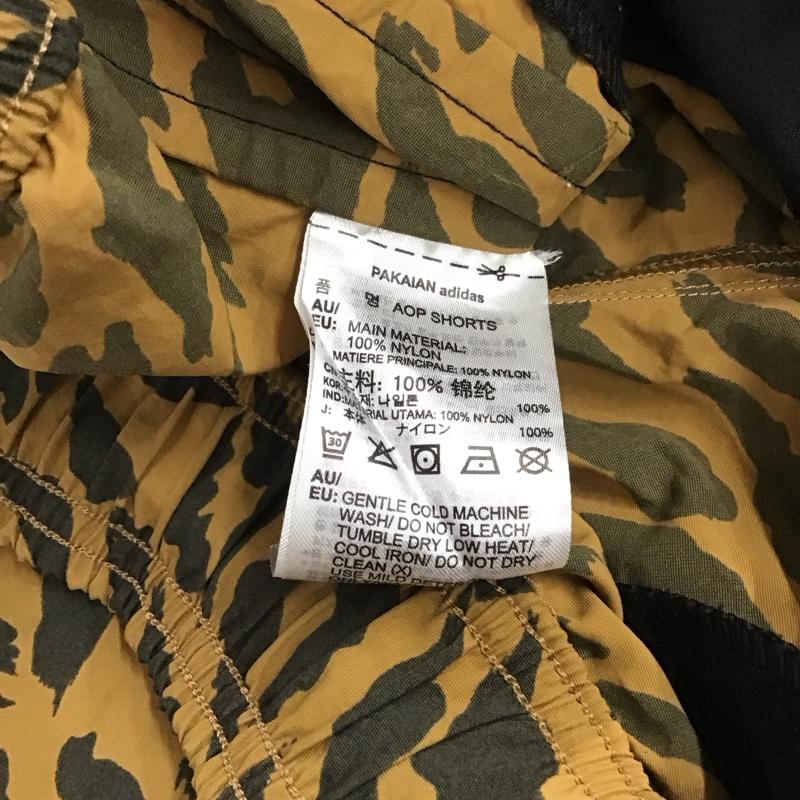 アディダス adidas パンツ ショートパンツ fm1370 オールオーバープリントスカラップショーツ ハーフパンツ L ヒョウ柄・レオパード柄 マルチカラー / マルチカラー / メンズ USED 古着 中古 10130750