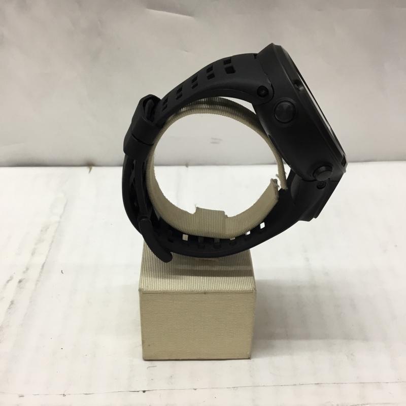 スント SUUNTO 腕時計 デジタル AMBIT2 100M-300FT-10BAR GPS 箱有 ロゴ、文字 黒 / ブラック / メンズ USED 古着 中古 10106656