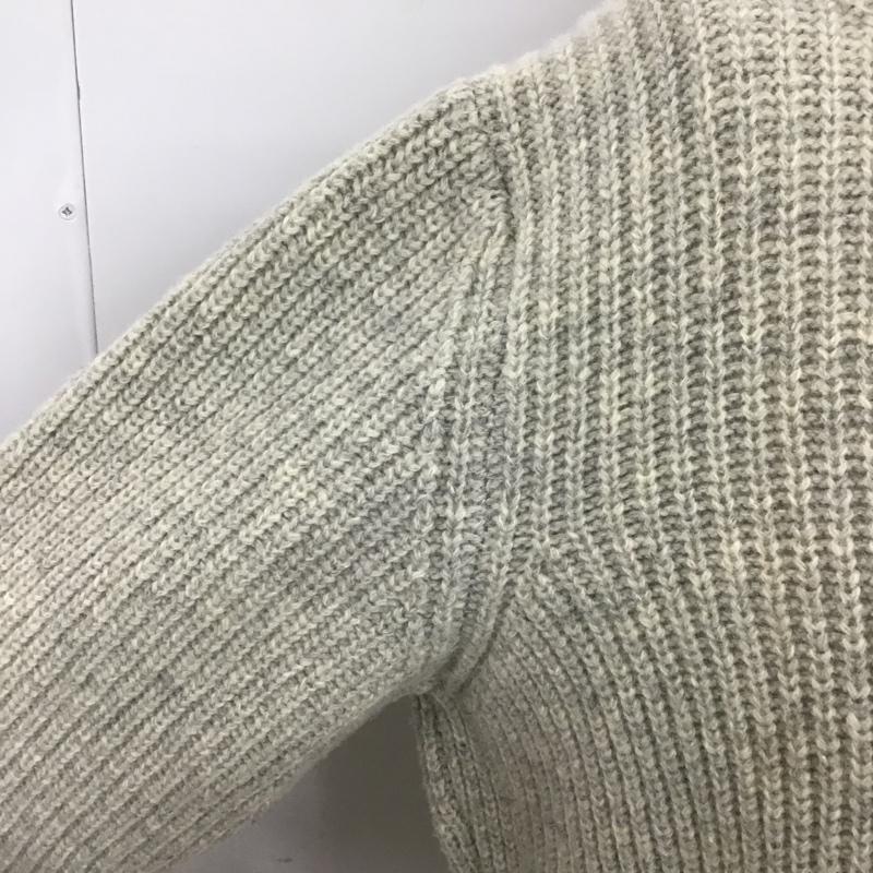 ブランバスク blanc basque ニット、セーター 長袖 BB54-727 ウールナイロンタートルニットチュニック 38 無地 オフホワイト / オフホワイト / レディース USED 古着 中古 10105707