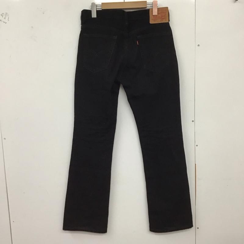 リーバイストラウスアンドコー Levi Strauss & co. パンツ デニム、ジーンズ デニムパンツ スリムパンツ カジュアルパンツ 29インチ 無地 黒 / ブラック /  メンズ USED 古着 中古 10128657