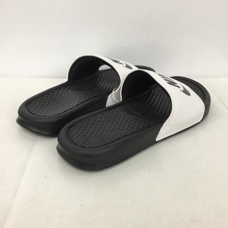 ナイキ NIKE サンダル サンダル 343880-100 ベナッシ JDI 26cm 26.0cm ロゴ、文字 白 / ホワイト / X 黒 / ブラック / メンズ USED 古着 中古 10136377