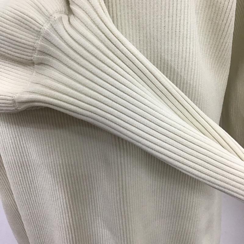 ミスティック mystic ワンピース ロングスカート ハーフZIPニットワンピース 1 無地 アイボリー / アイボリー /  レディース USED 古着 中古 10133436
