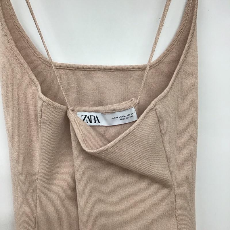 ザラ ZARA ワンピース ロングスカート ノースリーブワンピース ロングスカート タイトスカート M 無地 桃 / ピンク / レディース USED 古着 中古 10134317