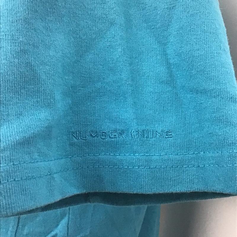 ナンバーナイン デニム NUMBER (N)INE DENIM Tシャツ 半袖 半袖カットソー 無地Tシャツ Vネックカットソー M 無地 青 / ブルー / メンズ USED 古着 中古 10107250