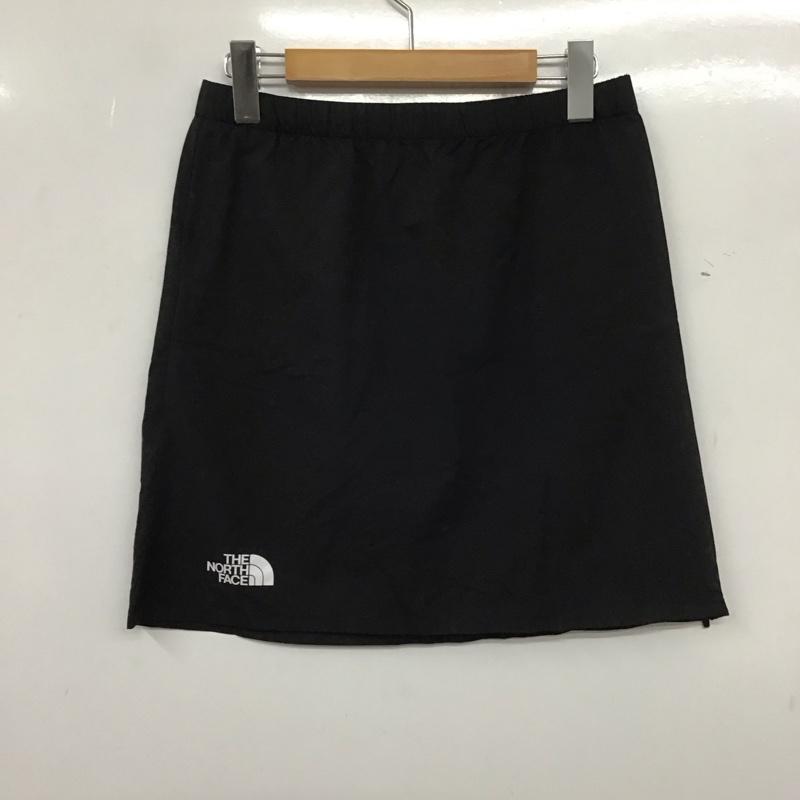 ザノースフェイス THE NORTH FACE スカート ミニスカート NTW53078 Swallowtail Skirt S ロゴ、文字 黒 / ブラック / レディース USED 古着 中古 10139252