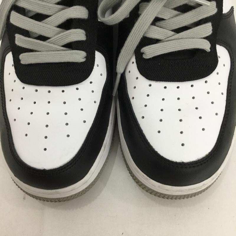 ナイキ NIKE スニーカー スニーカー CT2301-001 AIR FORCE 1 07 LV8 EMB 28.5cm 28.5cm ロゴ、文字 白 / ホワイト / X 黒 / ブラック / X 灰 / グレー / メンズ USED 古着 中古 10129951