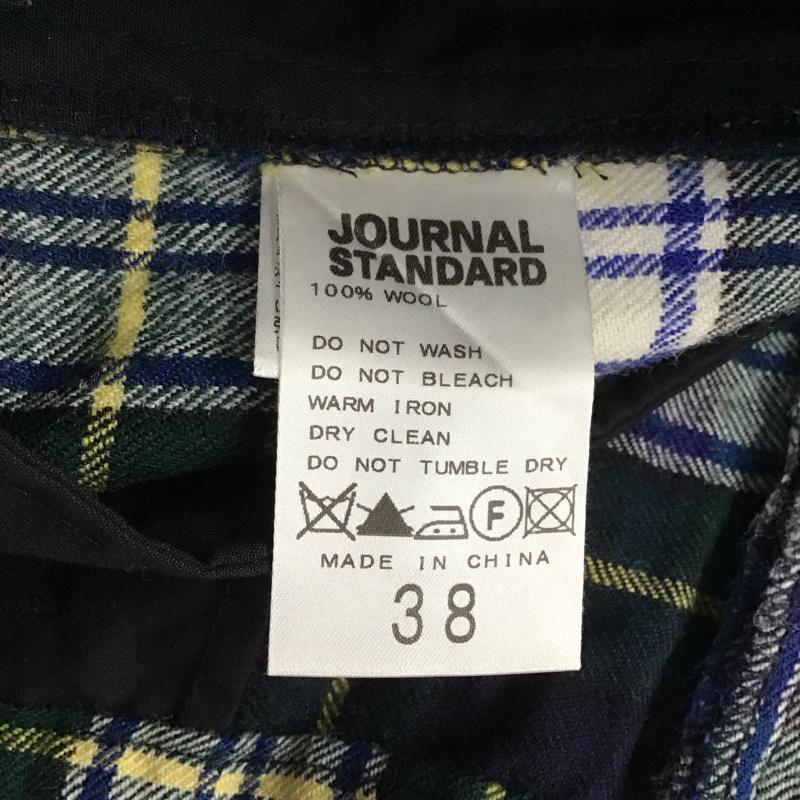 ジャーナルスタンダード JOURNAL STANDARD パンツ スラックス 12-030-400-6611-3-0 ウールパンツ 38 チェック マルチカラー / マルチカラー / レディース USED 古着 中古 10117370