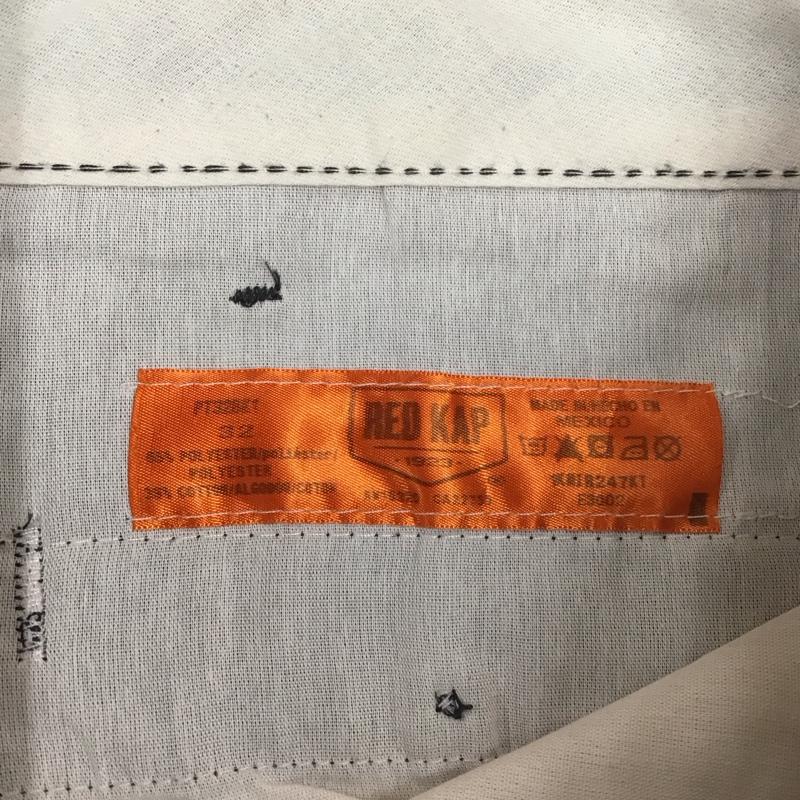 レッドキャップ RED KAP パンツ チノパン PT32BK1 2タック ワークパンツ 32 無地 黒 / ブラック /  メンズ USED 古着 中古 10122606