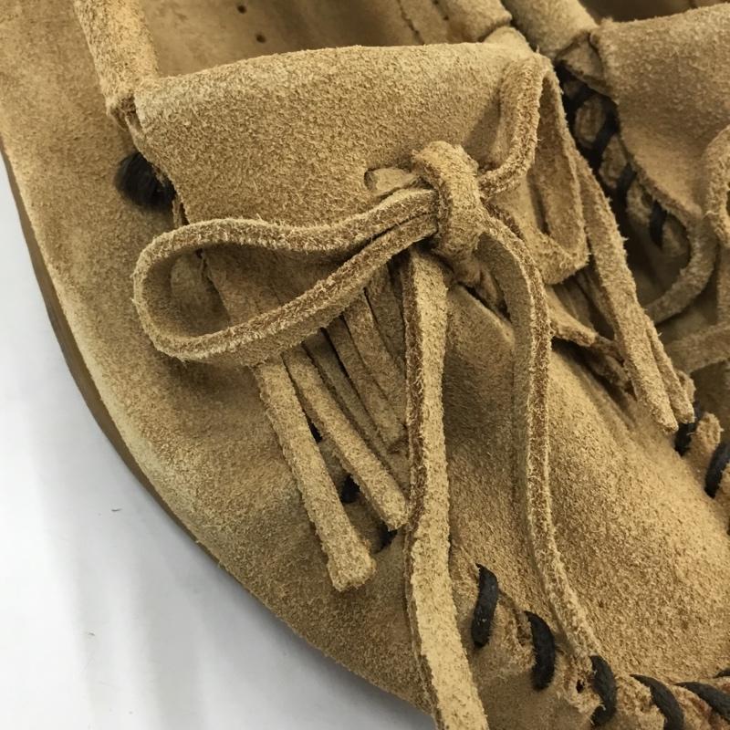 ミネトンカ Minnetonka カジュアルシューズ カジュアルシューズ 407T モカシン 23cm 箱有 23.0cm 無地 ベージュ / ベージュ / レディース USED 古着 中古 10105894