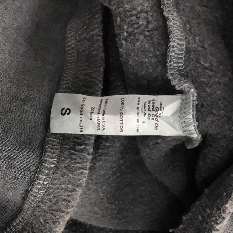 グッドオン Good On ワンピース ひざ丈スカート 裏起毛 スウェットワンピース 長袖 S 無地 青 / ブルー / レディース USED 古着 中古 10123228