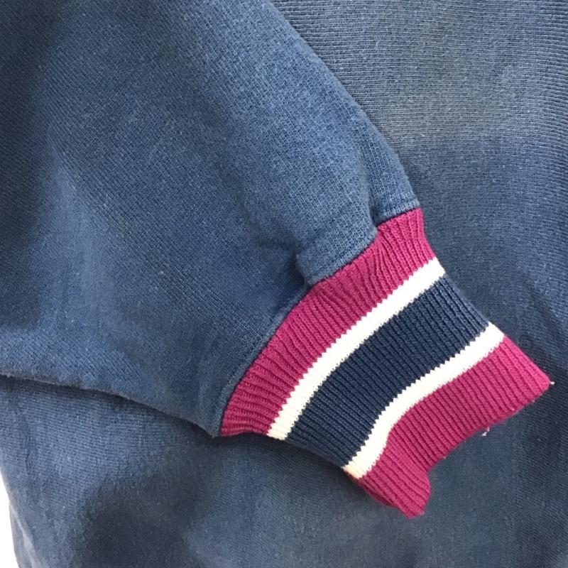 チャンピオン Champion トレーナー 長袖 REVERSE WEAVE スウェット 90年代 L ロゴ、文字 青 / ブルー / メンズ USED 古着 中古 10115701