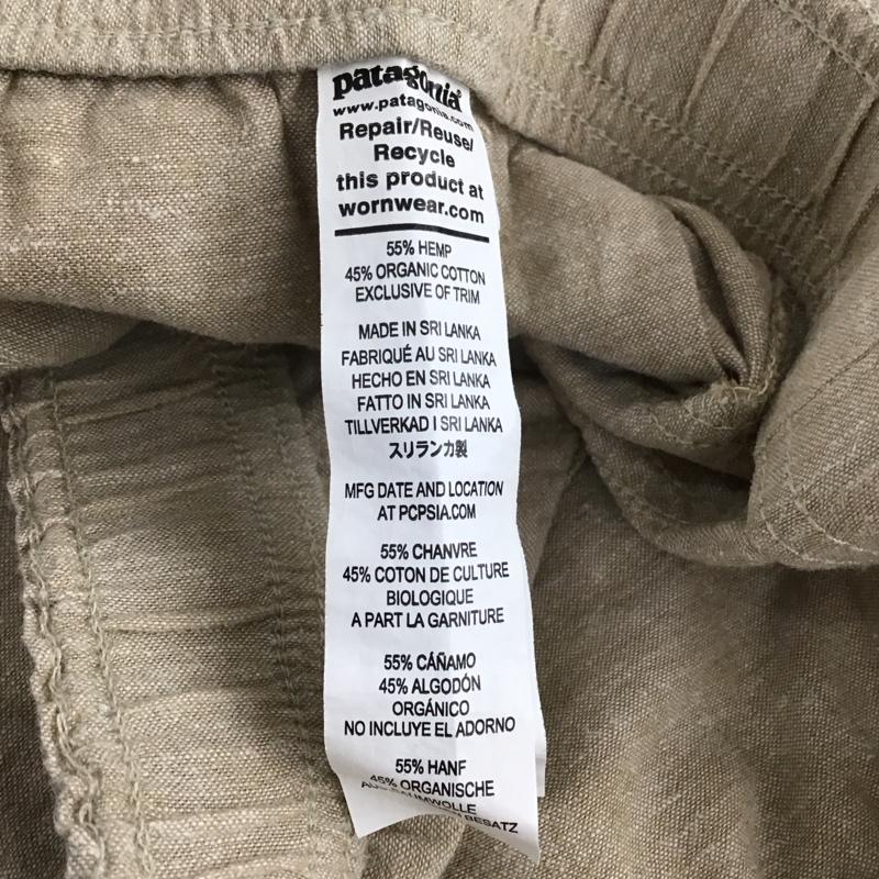 パタゴニア patagonia パンツ ショートパンツ ショートパンツ ハーフパンツ カジュアルパンツ M 無地 ベージュ / ベージュ / メンズ USED 古着 中古 10135842
