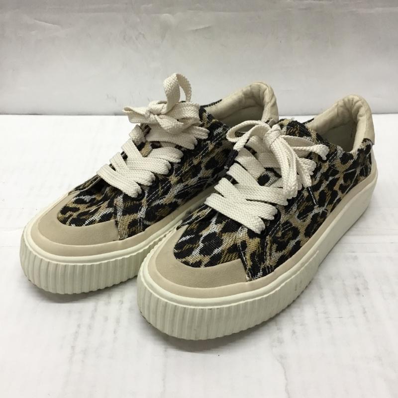 ザラ ZARA スニーカー スニーカー 5355 010 202 23cm 23.0cm ヒョウ柄・レオパード柄 マルチカラー / マルチカラー / レディース USED 古着 中古 10109206