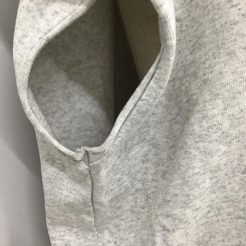 ローリーズファーム LOWRYS FARM カットソー 半袖 LF622139TS オーバーサイズプリントTシャツ FREE ロゴ、文字 灰 / グレー / レディース USED 古着 中古 10116492