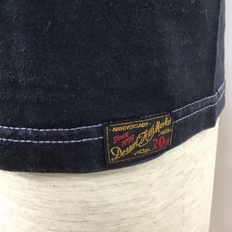 フラットヘッド The Flat Head Tシャツ 半袖 半袖カットソー プリントTシャツ クルーネックカットソー 40 プリント 黒 / ブラック /  メンズ USED 古着 中古 10111647