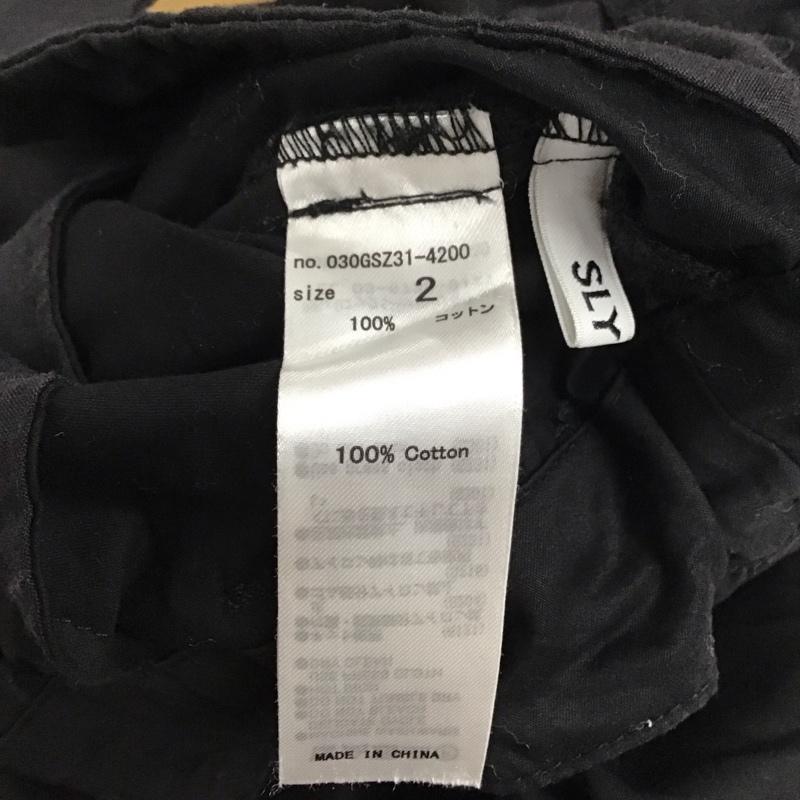 スライ SLY スカート ロングスカート 030GSZ31-4200 MANY POCKET 2WAY 2 無地 黒 / ブラック /  レディース USED 古着 中古 10131980