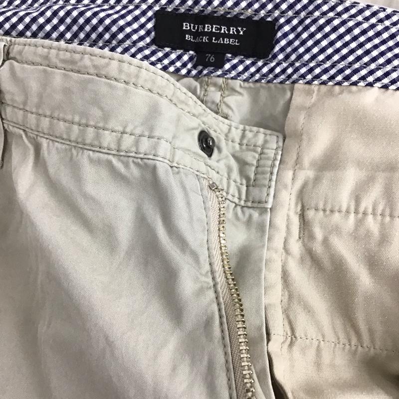 バーバリーブラックレーベル BURBERRY BLACK LABEL パンツ ショートパンツ ショートパンツ ハーフパンツ カジュアルパンツ 無地 ベージュ / ベージュ / メンズ USED 古着 中古 10135832
