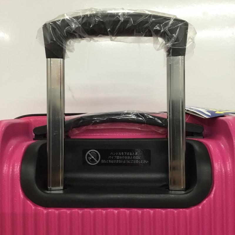 マキコーポレーション MAKI CORPORATION スーツケース、トランク スーツケース、トランク 5401-48 機内持込サイズ タグ付き キャリーケース 無地 桃 / ピンク / レディース USED 古着 中古 10132257