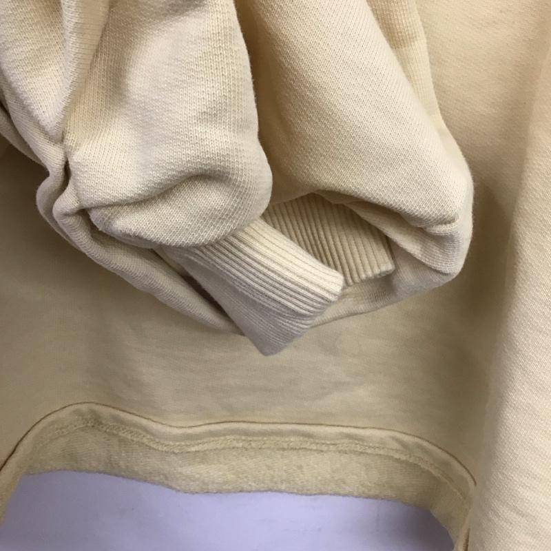 ザラ ZARA トレーナー 長袖 S 無地 黄 / イエロー / レディース USED 古着 中古 10136873