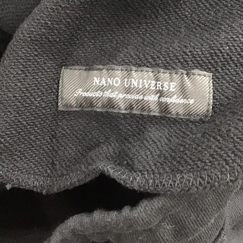 ナノユニバース nano・universe パンツ ショートパンツ 668-1128010 ハーフパンツ M 無地 黒 / ブラック / メンズ USED 古着 中古 10131450