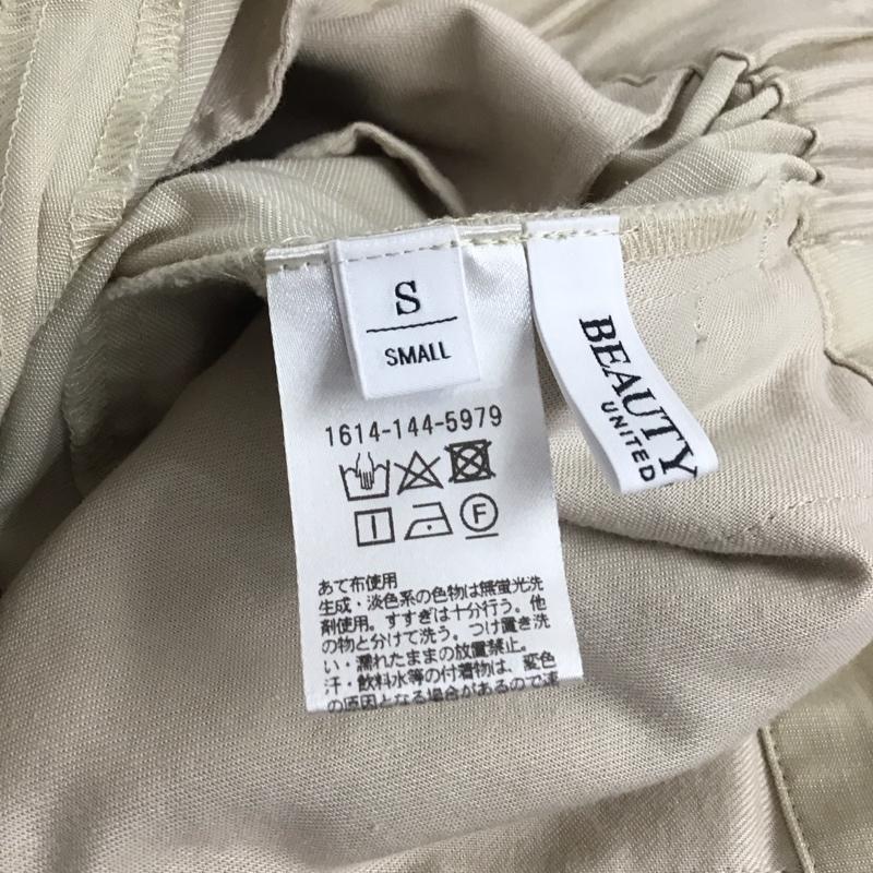 ビューティアンドユースユナイテッドアローズ BEAUTY&YOUTH UNITED ARROWS パンツ スラックス 1614-144-5979 S 無地 アイボリー / アイボリー / レディース USED 古着 中古 10137286