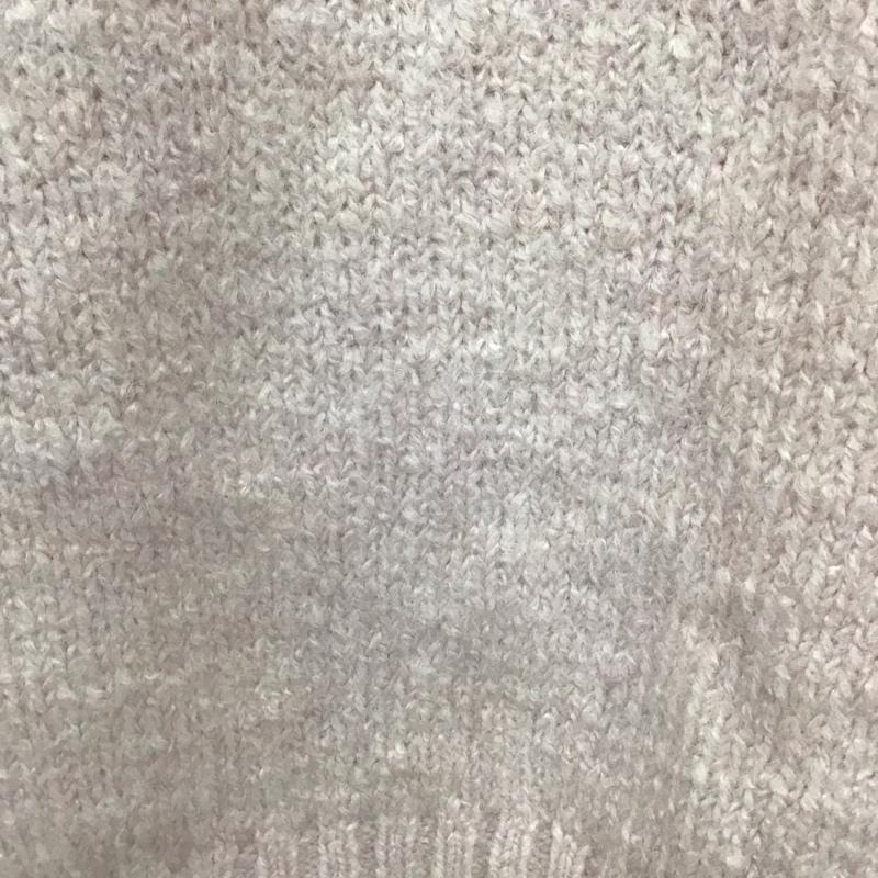 ザラ ZARA ニット、セーター 長袖 長袖ニットカットソー クルーネックカットソー セーター S 無地 桃 / ピンク /  レディース USED 古着 中古 10112112