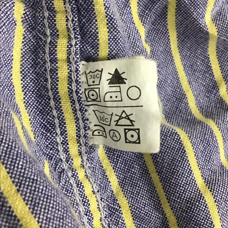チャップス CHAPS シャツ、ブラウス 長袖 長袖シャツ カラーシャツ ポケットシャツ 長袖カットソー ストライプシャツ M ストライプ マルチカラー / マルチカラー / メンズ USED 古着 中古 10118282