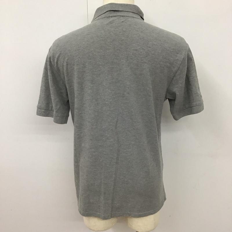 バズリクソンズ Buzz Rickson s ポロシャツ 半袖 半袖ポロシャツ カラーシャツ 半袖カットソー XL ロゴ、文字 灰 / グレー /  メンズ USED 古着 中古 10113106