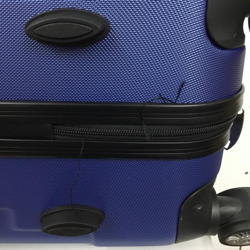 古着 USED スーツケース、トランク スーツケース、トランク トラベルキャリーケース 2個セット キャリーケース VENEZIA 無地 青 / ブルー / メンズ USED 古着 中古 10128138