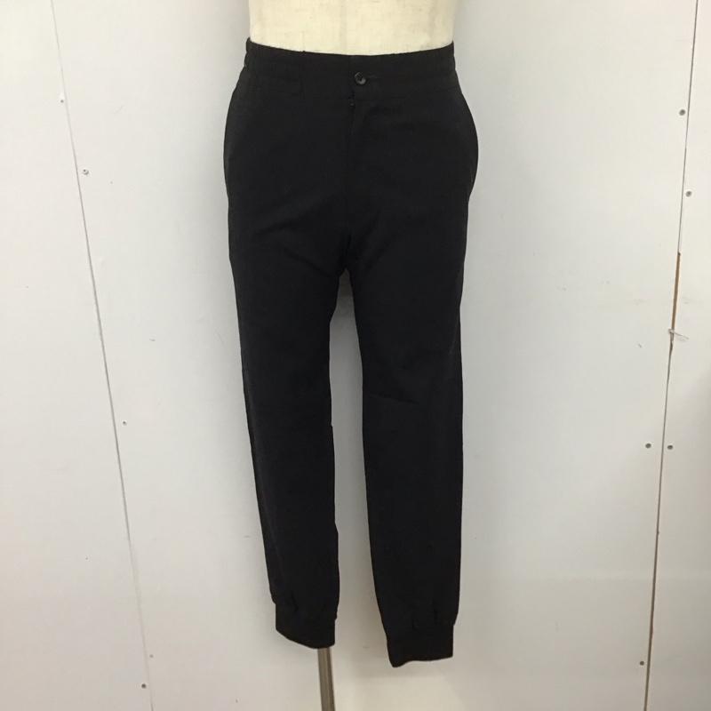 ポールスミス Paul Smith パンツ スラックス スラックス ワイドパンツ カジュアルパンツ S 無地 黒 / ブラック /  メンズ USED 古着 中古 10125110