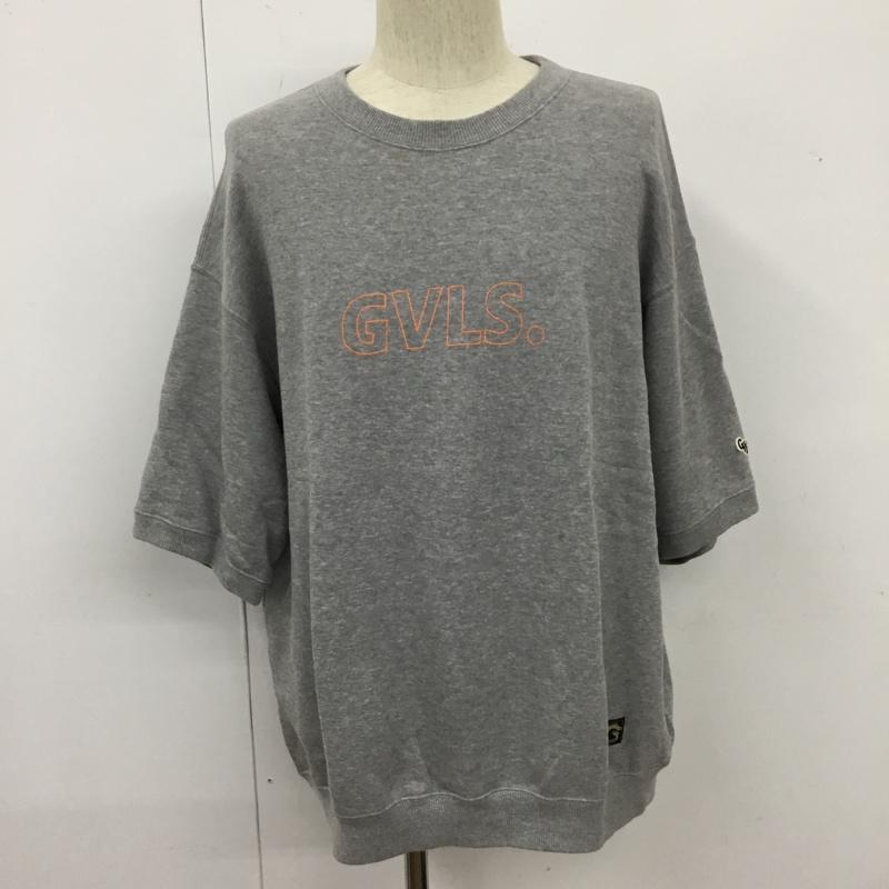 ガヴィル GAVIAL トレーナー 半袖 GVL-24SST-0626 L 無地 灰 / グレー / メンズ USED 古着 中古 10109962